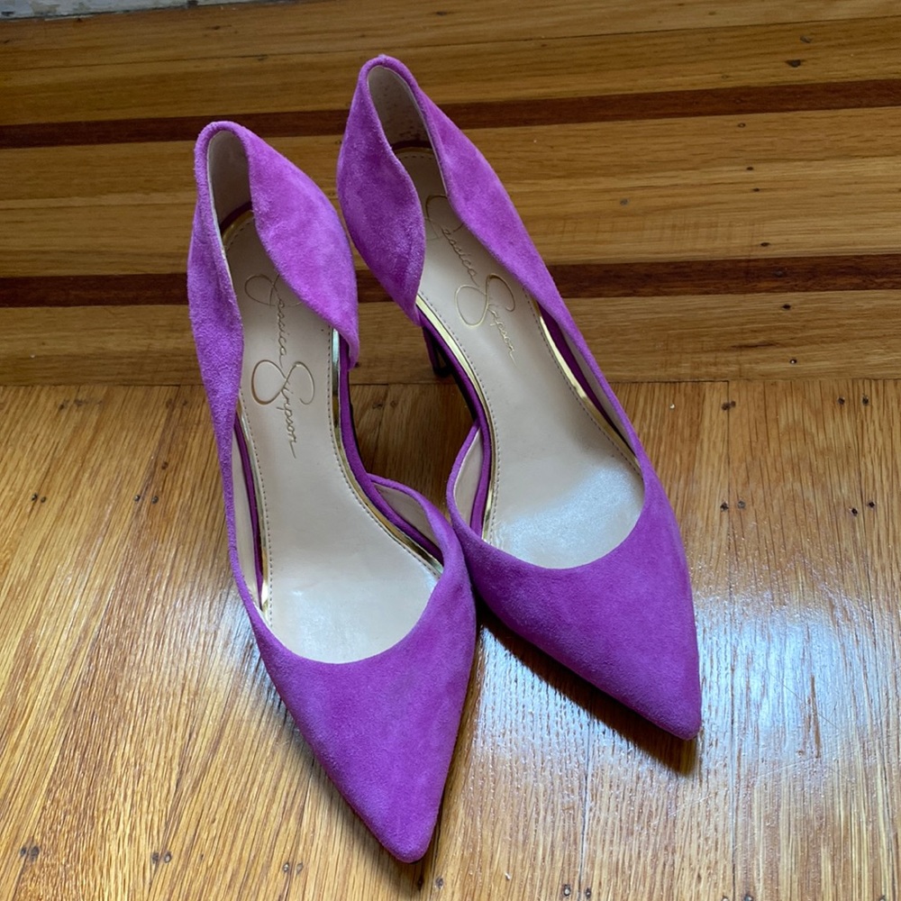 Pink Pointed heels